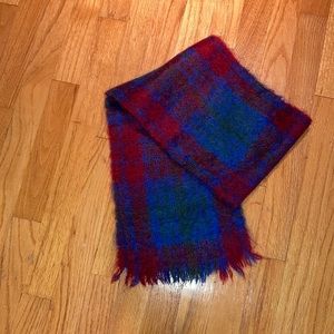 Scotland mohair, wool & nylon scarf. Creagaran.